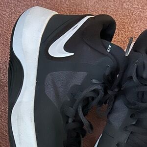 Nike air precision sneakers , barely worn , twice.